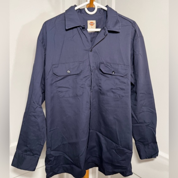 Dickies Other - Dickies Long Sleeve Button Down Shirt SZ Large